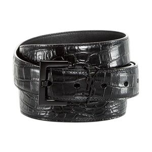 ❌$OLD❌ SAINT LAURENT (YSL) CROC MONOGRAM BELT